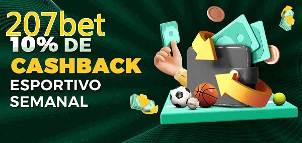 10% de bônus de cashback na 207bet